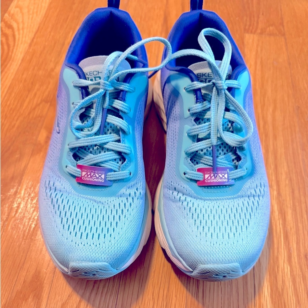 Skechers Blue Sneakers, Size 6